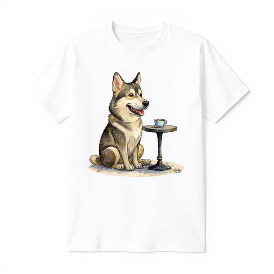 Cafe Cutie - Custom Pet or Person Photo T-shirt