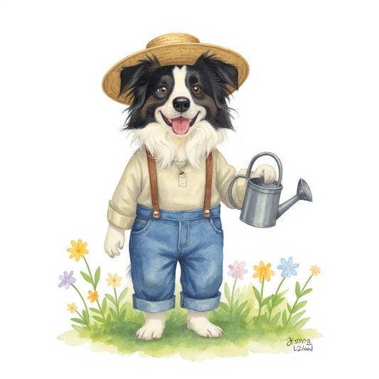 The Green Thumb - Custom Pet or Person Photo Sticker