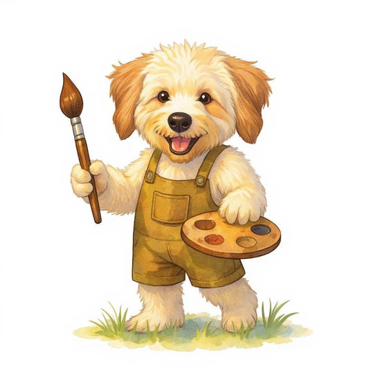 My Little Artist - Custom Photo Sticker of Pet or Person