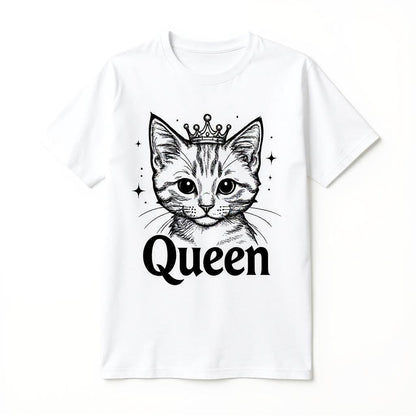 The Monochrome Queen - Custom Pet or Person Photo T-shirt