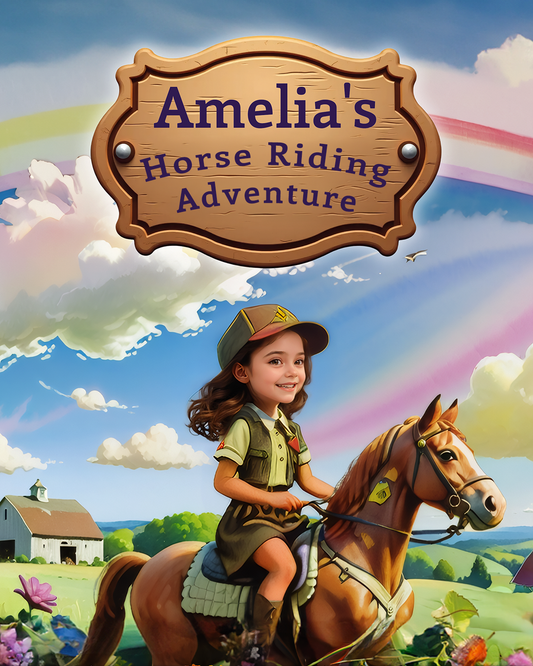 Your Horse Riding Adventure: Personalised Companion Poster