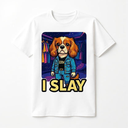 The Trendsetter - "I Slay" Custom Pet or Person Photo T-shirt