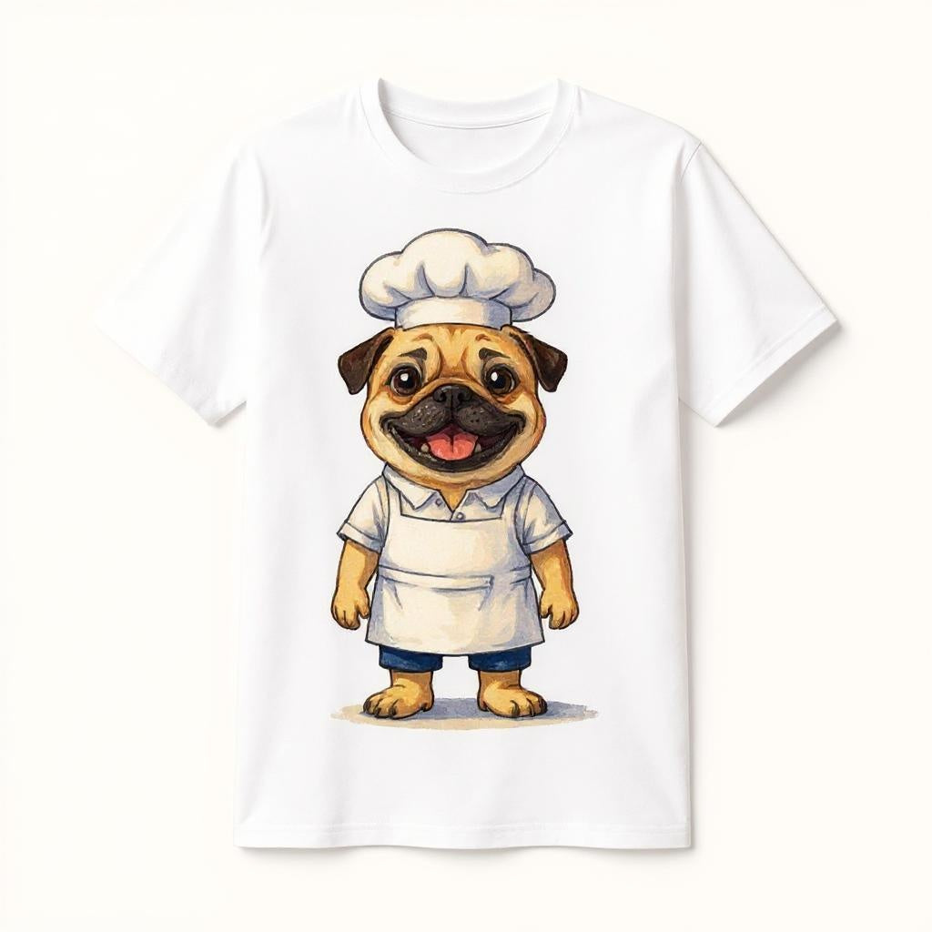 The Sous Chef - Custom Person or Pet Photo T-shirt