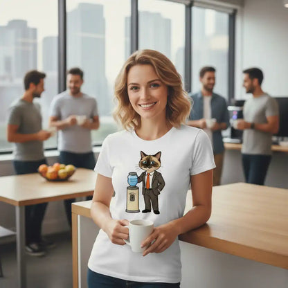 The Watercooler Gossip- Custom Person or Pet Photo T-shirt