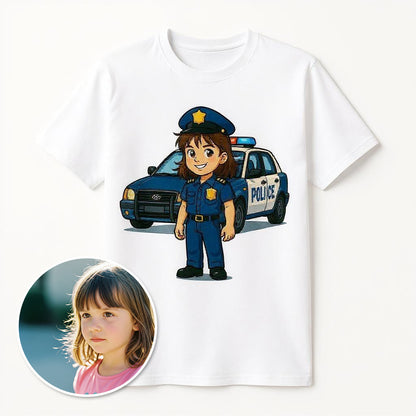 The Police Chief - Custom Pet or Person Photo T-shirt