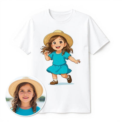 The Little Dancer - Custom Pet or Person Photo T-shirt