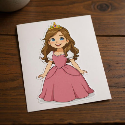 The Crown Princess - Custom Photo Sticker