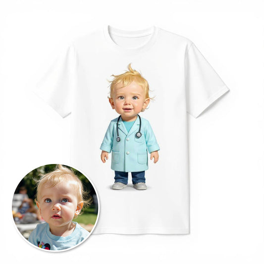 The Doctor - Custom Pet or Person Photo T-shirt