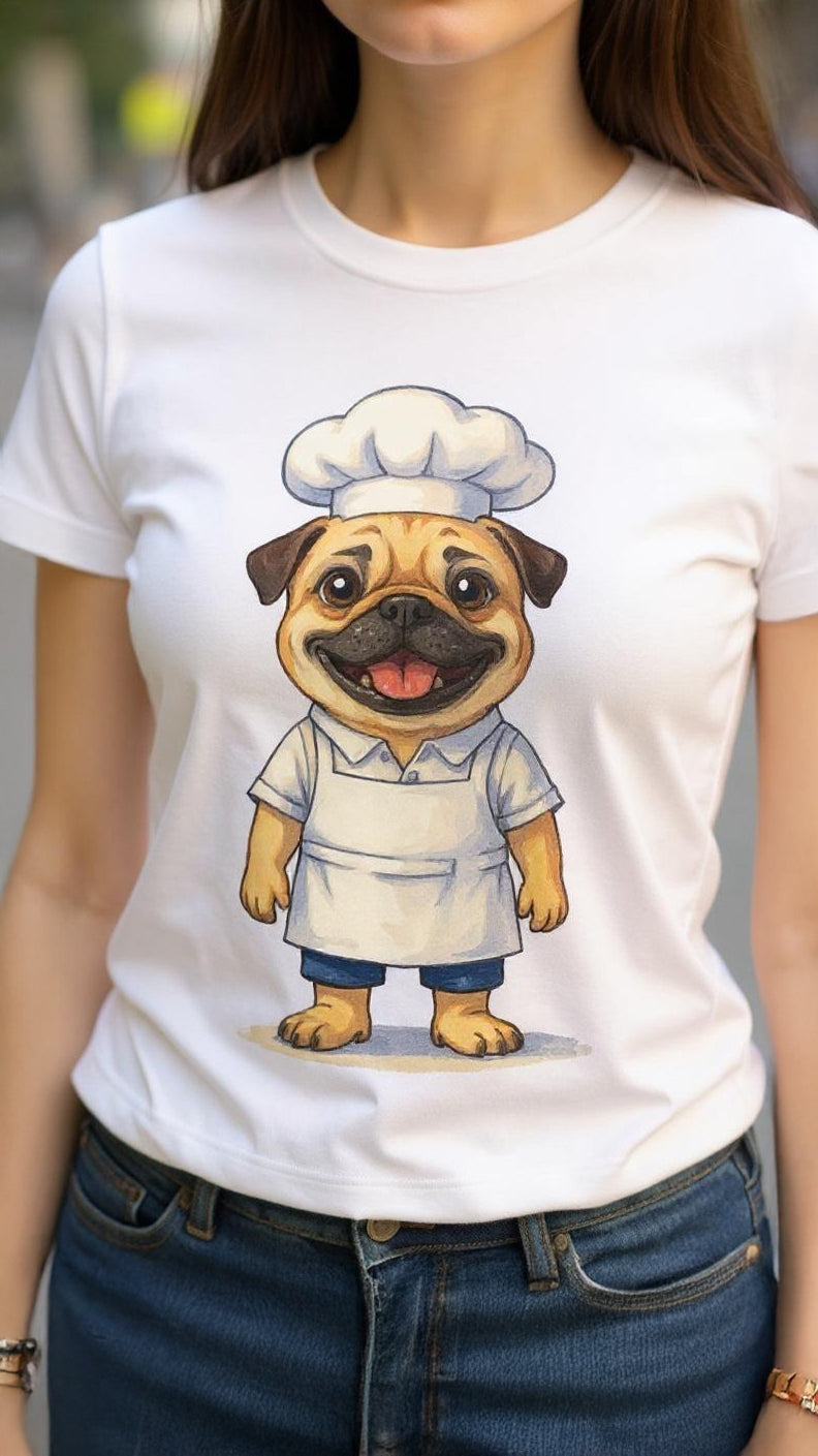 The Sous Chef - Custom Person or Pet Photo T-shirt