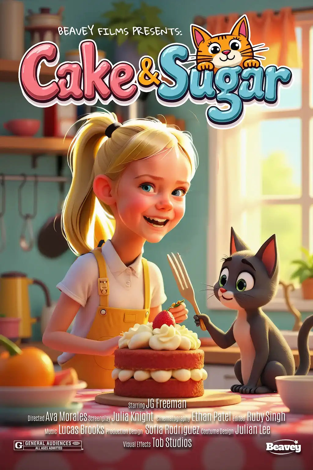 Custom Movie Poster: Cake & Sugar