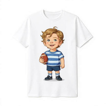 The Touchdown Champ - Custom Pet or Person Football Photo T-shirt