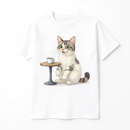 Cafe Cutie - Custom Pet or Person Photo T-shirt
