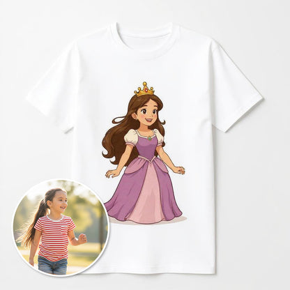The Crown Princess - Custom Photo T-shirt