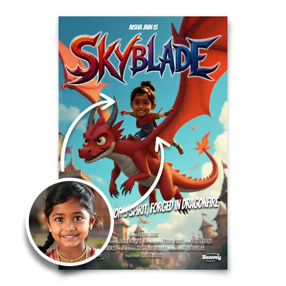 Skyblade: Personalized Movie Poster