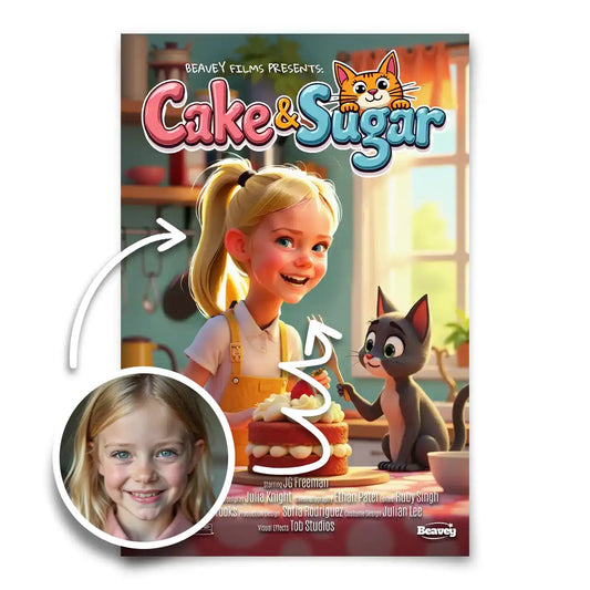 Custom Movie Poster: Cake & Sugar