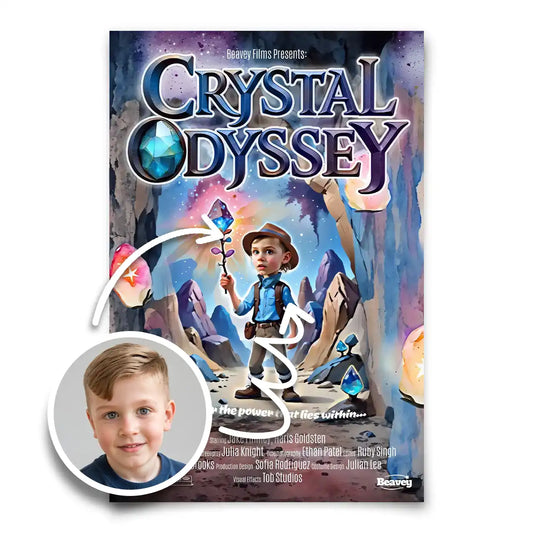 Personalized Movie Poster: Crystal Odyssey