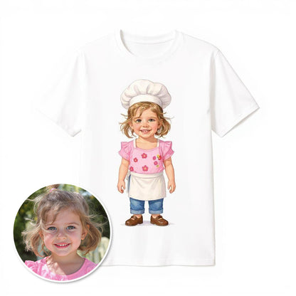 The Sous Chef - Custom Person or Pet Photo T-shirt