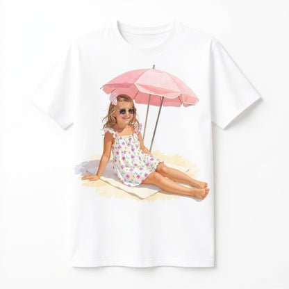 Beach Vibes - Custom Pet or Person Photo T-shirt