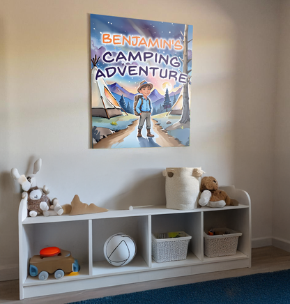 Your Camping Adventure: Personalised Companion Poster