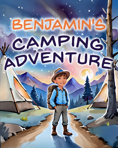 Your Camping Adventure: Personalised Companion Poster