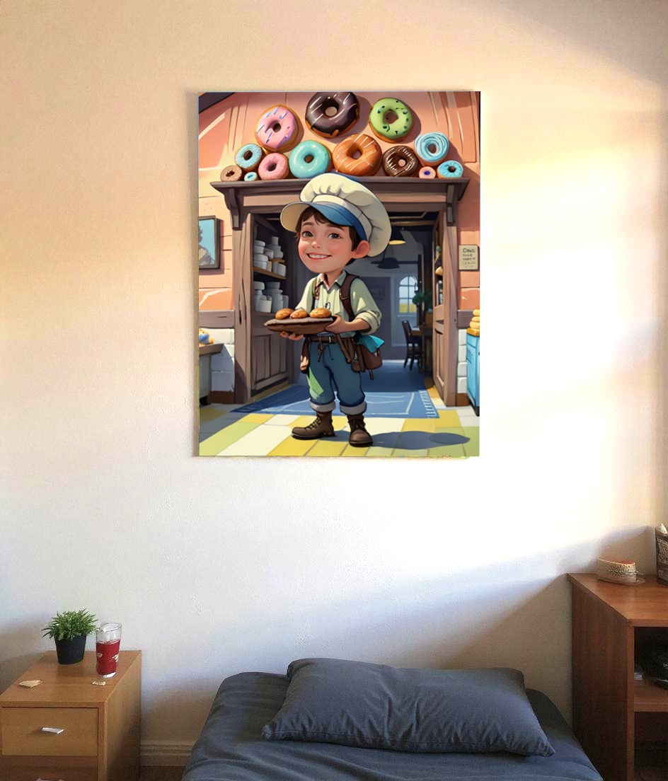 Donut Dreams: Personalised Poster