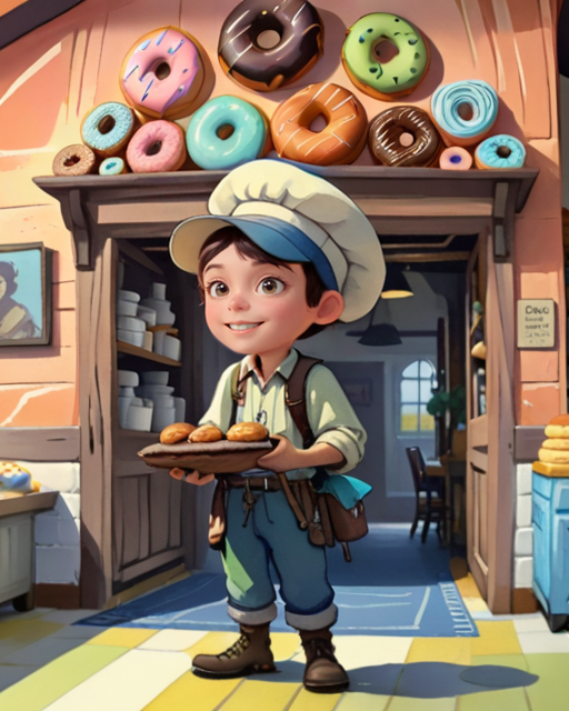 Donut Dreams: Personalised Poster