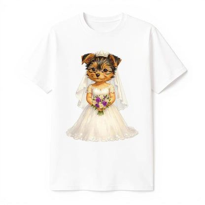 The Blushing Bride - Custom Pet Photo T-shirt
