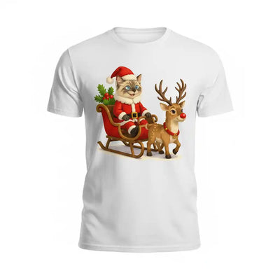 The Sleigh Commander - Custom Person or Pet Photo T-shirt