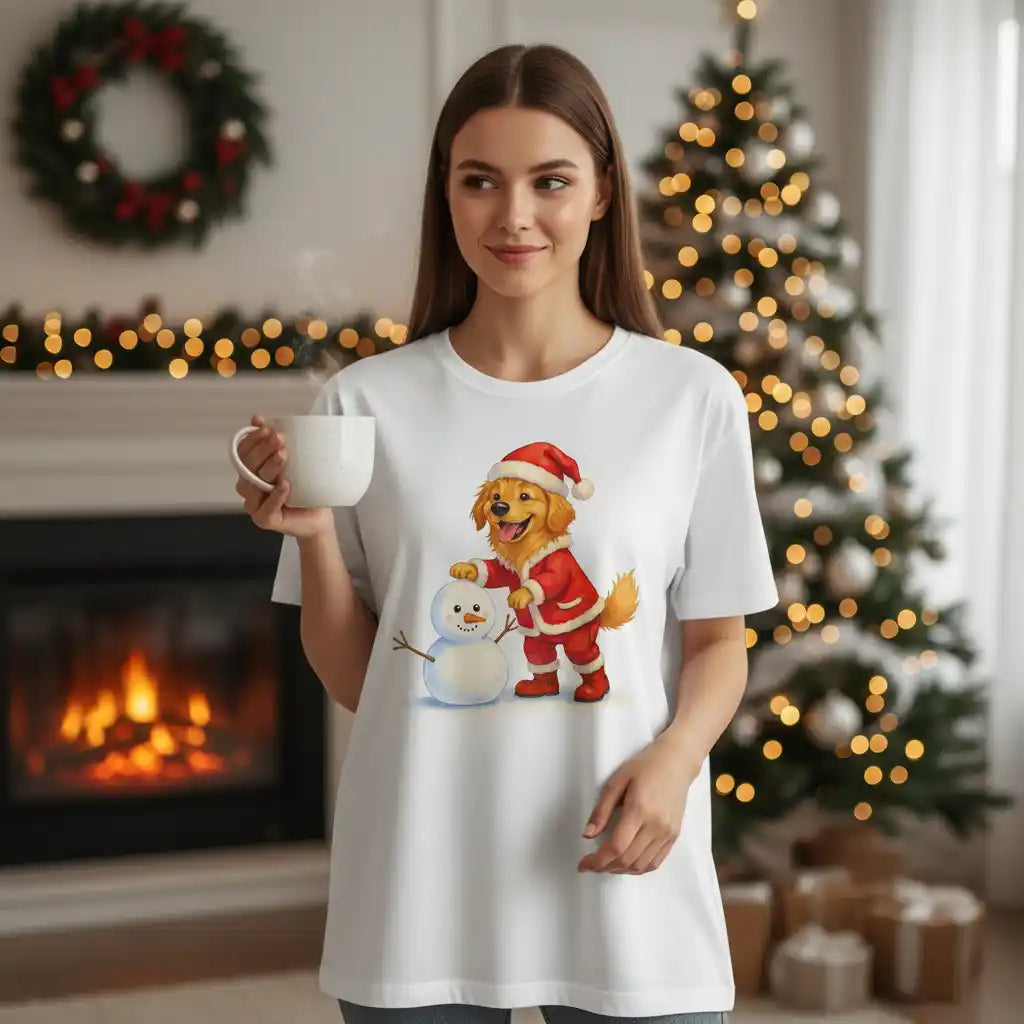 The Frosty Friend - Custom Person or Pet Photo T-shirt