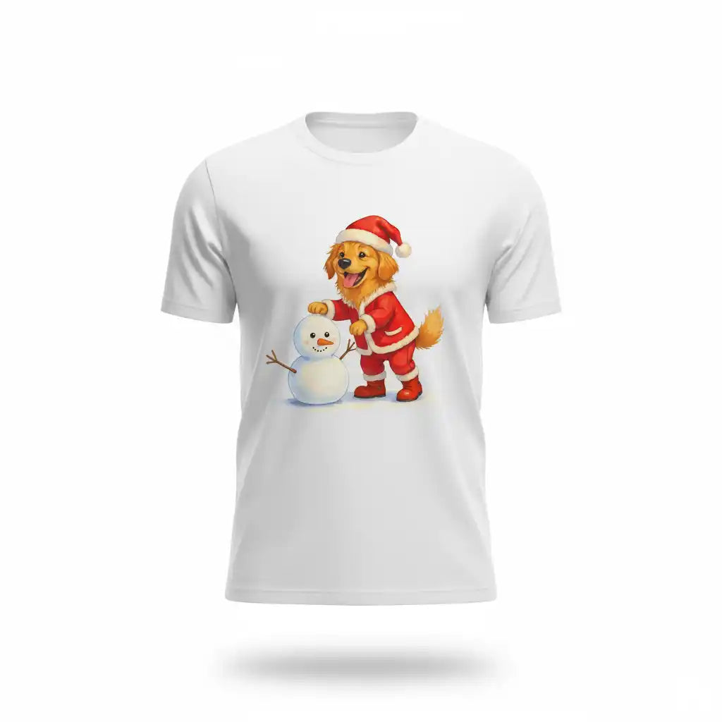 The Frosty Friend - Custom Person or Pet Photo T-shirt