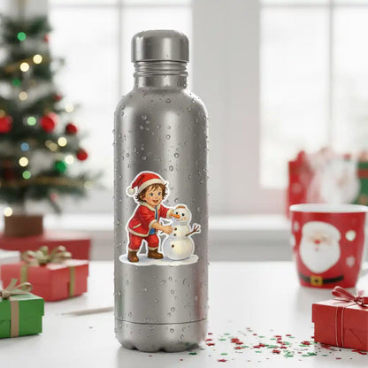 The Frosty Friend - Custom Person or Pet Photo Sticker