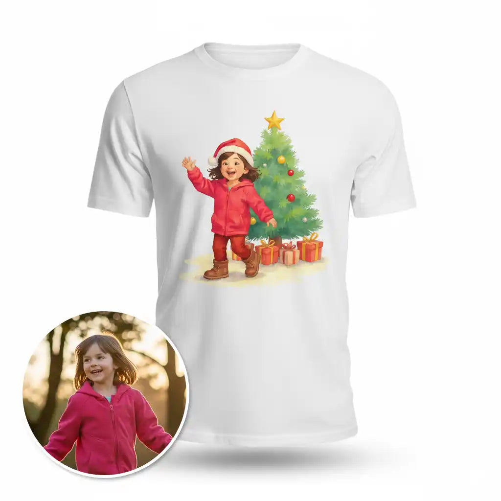 The Merry Maker - Custom Person or Pet Photo T-shirt