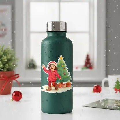 The Merry Maker - Custom Person or Pet Photo Sticker