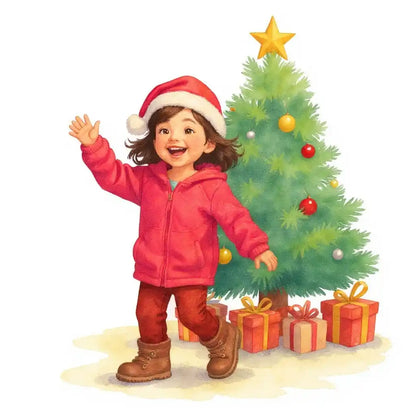 The Merry Maker - Custom Person or Pet Photo Sticker