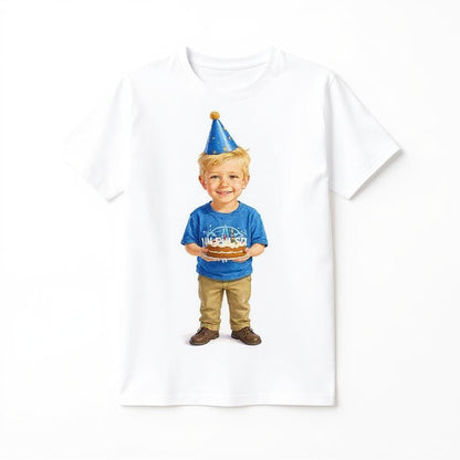 Birthday Bash T-shirt - Custom Pet or Person Photo T-shirt