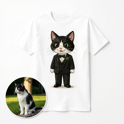 The Groomsman - Custom Person or Pet Photo T-shirt